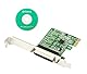 CERRXIAN 1-Port-PCI-Express-Parallel-Karte PCI-Erweiterungskarte Adapter 25pin Parallel Lpt Pci DB25 Printer Port-Controller-Karte-zu-Parallel