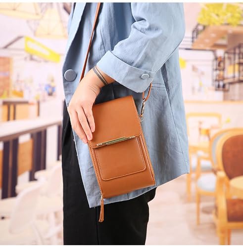 Coincidem Bag, Coincidem Anti-Theft Leather Bag,Cell phone Wallet Small Shoulder Purse Leather Card Handbag3