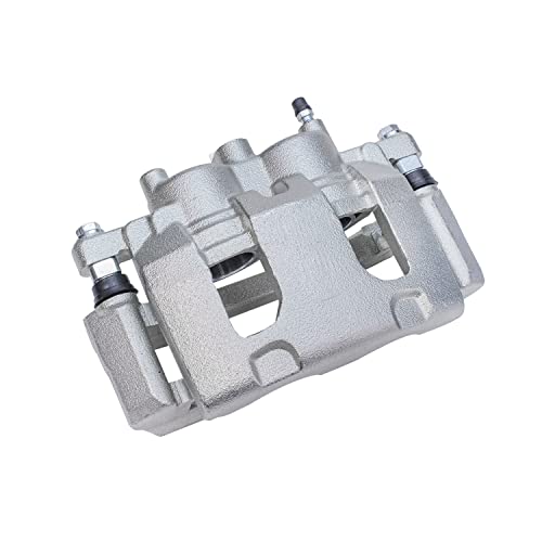 Image of Detroit Axle - Front Brake Pads Left Disc Caliper Replacement for 2006-2013 Chevrolet Impala Monte Carlo lucerne - 3pc Set