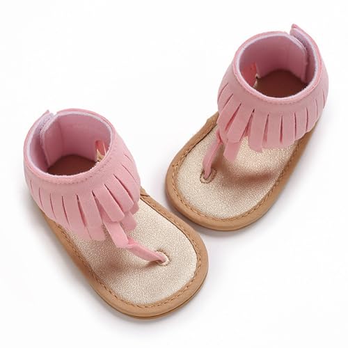 Toddler Sandal Baby Girls Sandals Ruffle Bowknot Premium Soft Sole Open Toe Breathable Summer Kid Water Shoes2