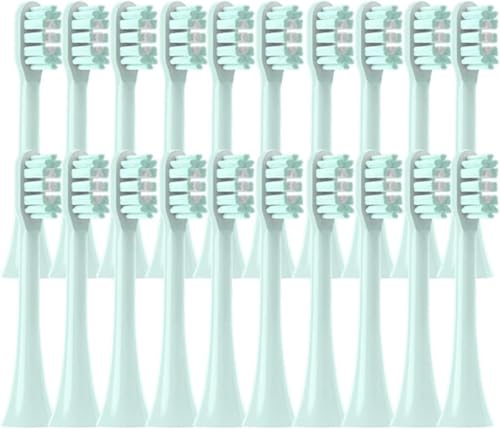 Têtes de brosse sans métal anti-rouille pour recharges SOOCAS X3 X3U VanGo vert