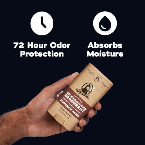 Dr. Squatch Natural Men’s Deodorant, Aluminum Free Deodorant Men (3-Pack) - image 3
