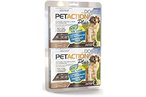 PetAction Plus for Dogs, Extra Large, 89 - 132 Lbs, 6 Doses
