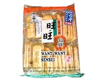 WANT WANT Senbei Reiscracker – Knuspriger Snack mit Sojasauce – OG ASIA – 112g