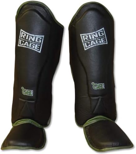 Miniatura 2 de Ring to Cage Espinillera Platinum GelTech MMA Muay Thai