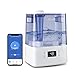 LEVOIT Classic 300S Umidificatore Ambiente 6L Top-Fill per Bambini, con APP & Alexa, durata 60H per 47m², 26dB Ultrasilenzioso Modalita Sonno e Auto, Timer, Luce Notturna per Casa/Ufficion, Blue