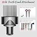 YTCHYYSK Wide Tooth Comb Attachment for Dyson Supersonic Hair Dryer HD01 HD02 HD03 HD04 HD08