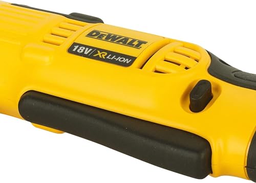 DEWALT DCD740N-XJ DCD740N Winkelbohrmaschine 18V XR ohne Akku und Ladegerät, 360 W, 18 V, Schwarz, Gelb, Bare Unit