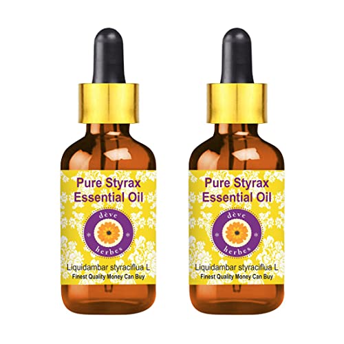 Huile essentielle de Styrax pour relaxation et diffusion naturelle pure 2x100ml