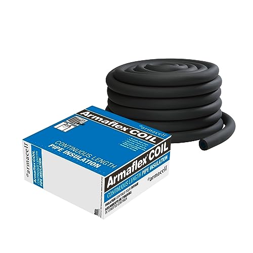 'Armaflex-IPAPC07812 7/8'' ID x 1/2'' Thick x 75' Continuous Coil Pipe Insulation', black (IPAPC07812R)