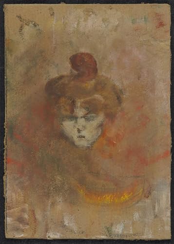 Toile Henri De Toulouse Lautrec Madame Misia Natanson affiche salon 60x90cm