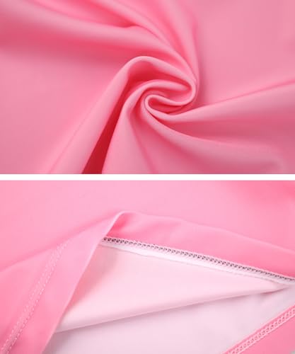 Girls 3 Piece Swimsuit Long Sleeve Rash Guard Swim Shirt with Trunks & Pants UPF 50+ Swimwear4