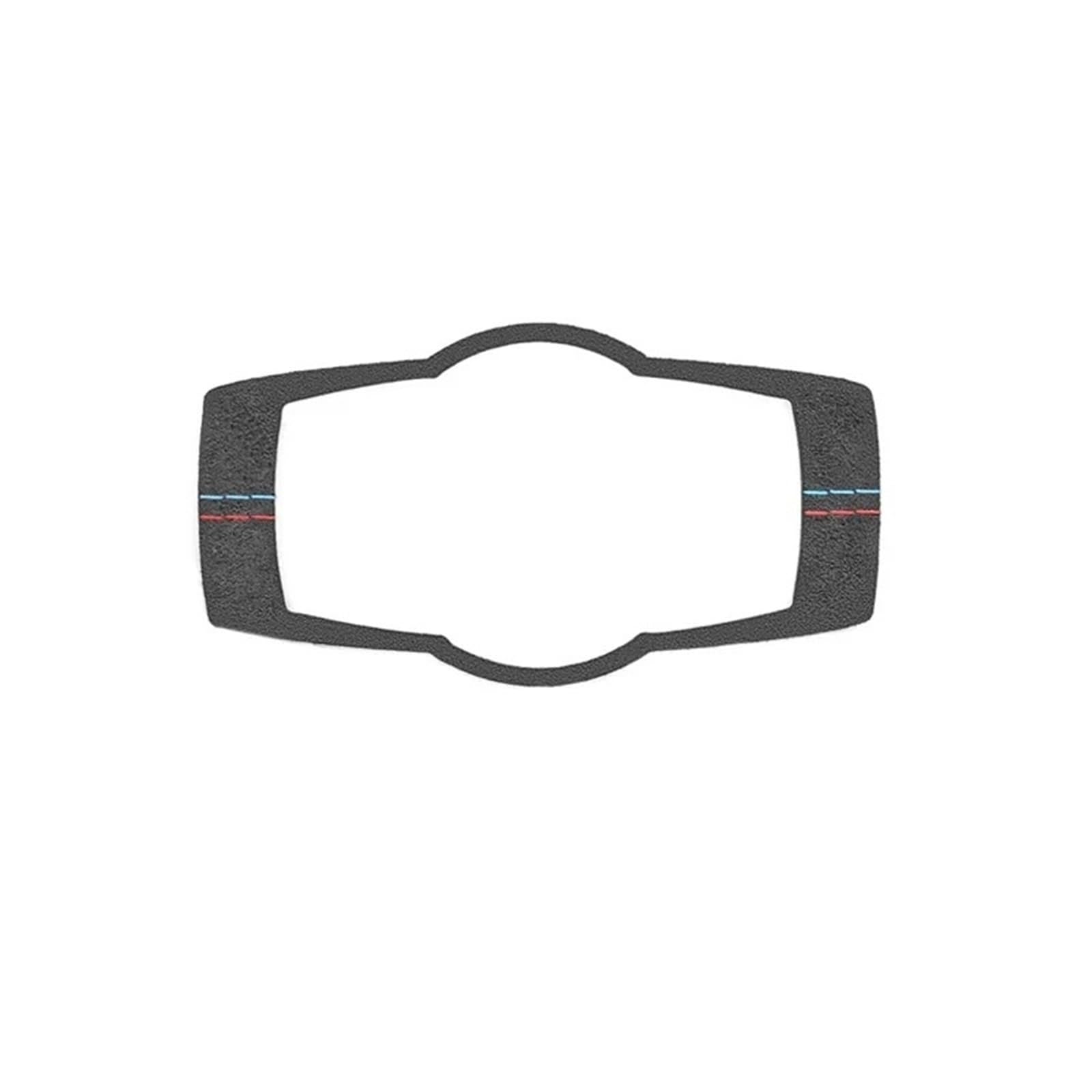 Interior Trim for BMW E90 E92 E93 Series 3 Center Console Headlight Switch Knob Trim Sticker Car Interior Tuning Accessories Auto Central Inner(9002 Black)