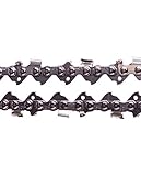 Sägekette mit abgerundeten Schneidezähnen und schmalem Schnitt.