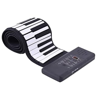 JOINPAYA 1 Set 88 Roll 88 Touches De Piano 88 Touches Piano Pliable Piano Électronique Portable 88 Touches Piano Électronique Instrument De Musique Piano Pour Débutant Piano Roulé À La - Les Beatles, Paul McCartney, John Lennon, RIngo Starr, George Harrison