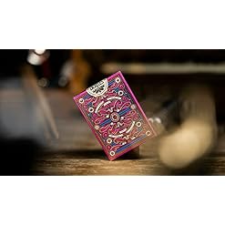 Shop4top 4 cartes à jouer The Beatles Deck Theory 11 tours Rose/orange/bleu/vert - Les Beatles, Paul McCartney, John Lennon, RIngo Starr, George Harrison Shop4top 4 cartes à jouer The Beatles Deck Theory 11 tours Rose/orange/bleu/vert – Image 4