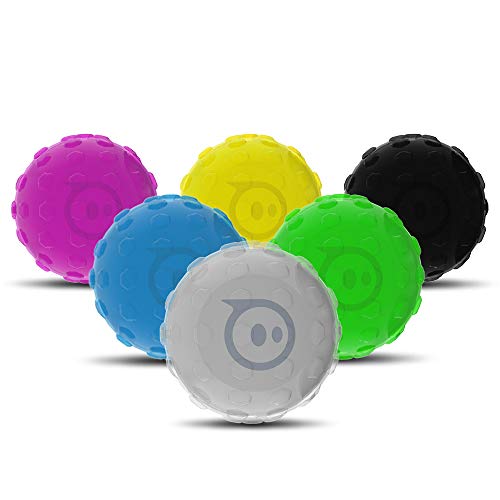 Hexnub Cover for Sphero Robotic Ball 2.0 SPRK App-Enabled Toys - Accessories to Protect Your Robot - Multi-Pack 6 Colors
