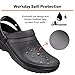 Crocs Unisex Adult Specialist II Work Clogs | Enclosed Toe | Slip Resistant | All Day Comfort, Black, 11 Women/9 Men