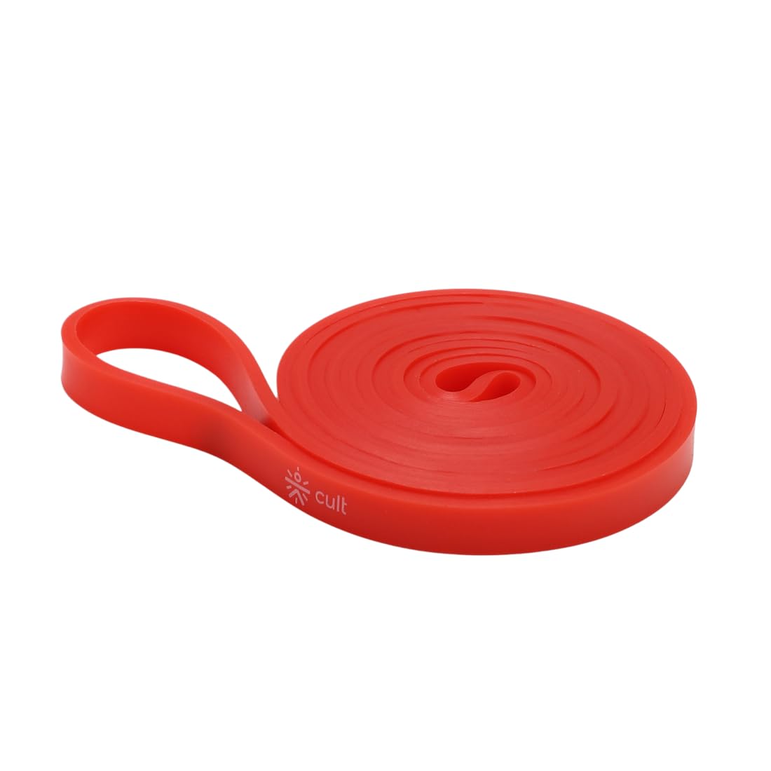 Cult Red Resistance Band (7–15 kg) Stretching, Pull-Ups, Strength Training, Yoga, Pilates & Home Workout Band for Men & Women