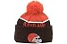 New Era 2015 On Field Sport Knit Cleveland Browns Beanie (Brown/Orange) Hat Cap