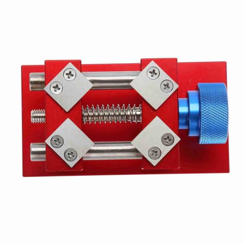 KIMISS Watch Bezel Removal Tool for Watch Repair Red Non-Slip Handle Case Back Opener Bezel Pry Tool for Watches