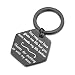 CJ&M Bonus Dad Putting up with Mom Keychain, Didn't Give Me Life, Step Dad Keychain, Fathers Day, Funny Step Dad Gift, Blended,Step Father Gifts for Fathers Day,Birthday...