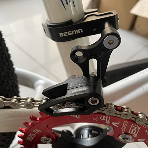 Guide de chaîne VTT BESNIN avec Bash Guard en alliage d'aluminium 7075 - 6