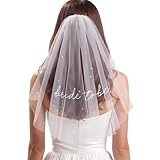 Photo Gallery alyxen velo ricamato per la futura sposa,velo sposa 47cm velo da sposa in tulle,velo da sposa corto con pettine,velo da sposa per addio al celibato, per matrimonio, addio al nubilato fotografia Photo Gallery alyxen velo ricamato per la futura sposa,velo sposa 47cm velo da sposa in tulle,velo da sposa corto con pettine,velo da sposa per addio al celibato, per matrimonio, addio al nubilato fotografia