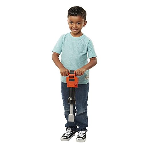 BLACK+DECKER Junior Kids Power Tools - Jackhammer with Realistic Sound & Action! Role Play Tools for Toddlers Boys & Girls Ages 3 Years Old and Above, Get Building Today!