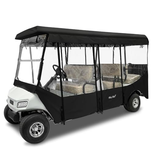 WEIMELL Golf Cart Enclosure 6 Passenger for Club Car