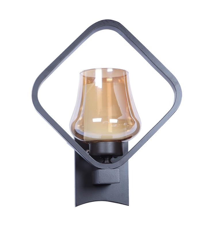 Image of ELIANTE Brillia Brown MDF Wall Light | E27 Holder | Included Bulb by Jainsons Lights