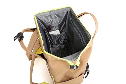 himawari Travel Backpack with USB Charging Port 15.6 Inch Doctor Work Bag for Women&Men(9003-Grey pink04#) 6