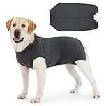Cyponpy Combinaison Chien avec Fermeture éclair Body Chien Post Operatoire Femelle Male Chemises pour Chiens Après Opération Body Stérilisation Chienne Alternative au Collerette Chiens Castration