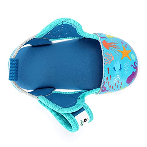 ikiki Non-Squeaky Sandals for Toddlers/Little Kids, Closed Toe4