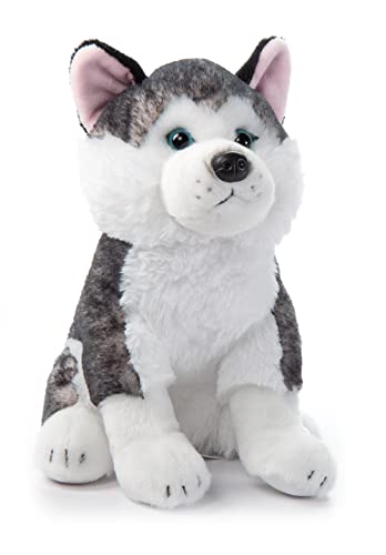 The Petting Zoo Siberian Husky Dog Stuffed Animal...