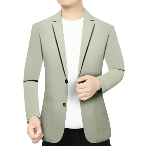 Blazer en tweed pour homme d'âge mûr avec coupe classique élégante