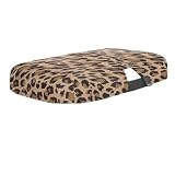 reisenthel carrybag cover leo macchiato – Schutzhülle für Einkaufstaschen, einfach zu platzierendes Gummiband, Befestigung am Griffgelenk, hochwertiges Polyester, wasserabweisend