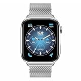 Ice-Watch - ICE smart 3.0 Silver Milanese - Orologio sportivo connesso soldi da Uomocon Cinturino in acciaio inossidabile - 025803 (1.78 pollici)