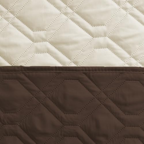 Amarrirose wasserdichte Hundedecke - Robuste Hundematte,75 * 175cm Outdoor hundematte maschinenwaschbar,Wendedecke hundedecke für unterwegs,Hunde & Katzen geeignet Schokolade + Beige