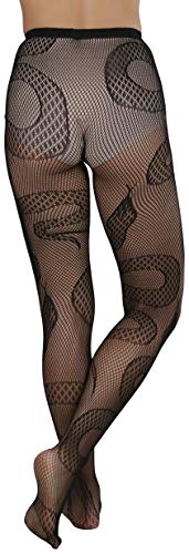 Image of ToBeInStyle Women's Sexy Vibrant Fine Classic Fishnet Full Footed Pantyhose