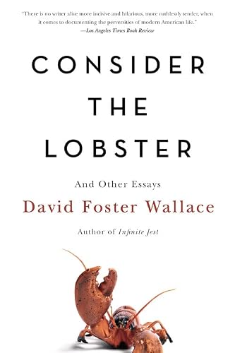 Consider The Lobster And Other Essays #TOP11