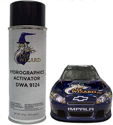 Hydrographic Film Activator - Dip Wizard Hydrovator Super Sized 16 Oz Aerosol Spray Can Hydro Graphic Water Transfer Activator Hydro Dip Dipping