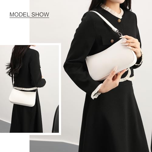 Image of Small Shoulder bag with 2 Removable Straps Cross Body Clutch Purse Handbag for Women