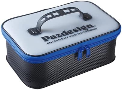 Puzzle Design PAC-351 System Case, Carbon Black/Blue, L