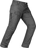 ZKRYOVEX Men's Tactical Pants Water Resi...