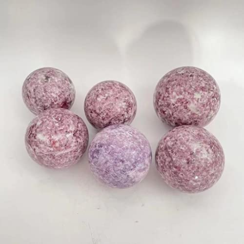 Boule de lépidolite violet foncé AMUCK : idée cadeau déco maison