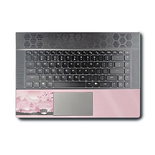 Image of MightySkins Glossy Glitter Skin Compatible with Alienware X16 R1 (2023) Full Wrap Kit - Cherry Blossom Dream | Protective, Durable High-Gloss Glitter Finish | Easy to Apply | Made in The USA