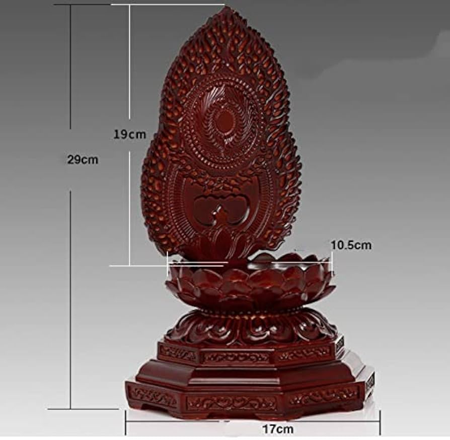 花崗岩製 仏像 蓮の台座付き 約30cm marvel-shop_1030-09