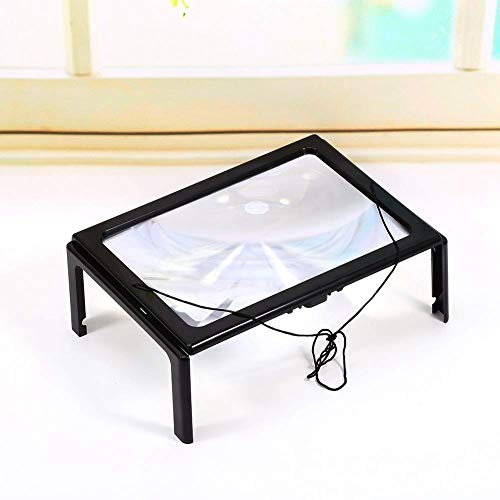 Lente d'ingrandimento con lente d'ingrandimento a