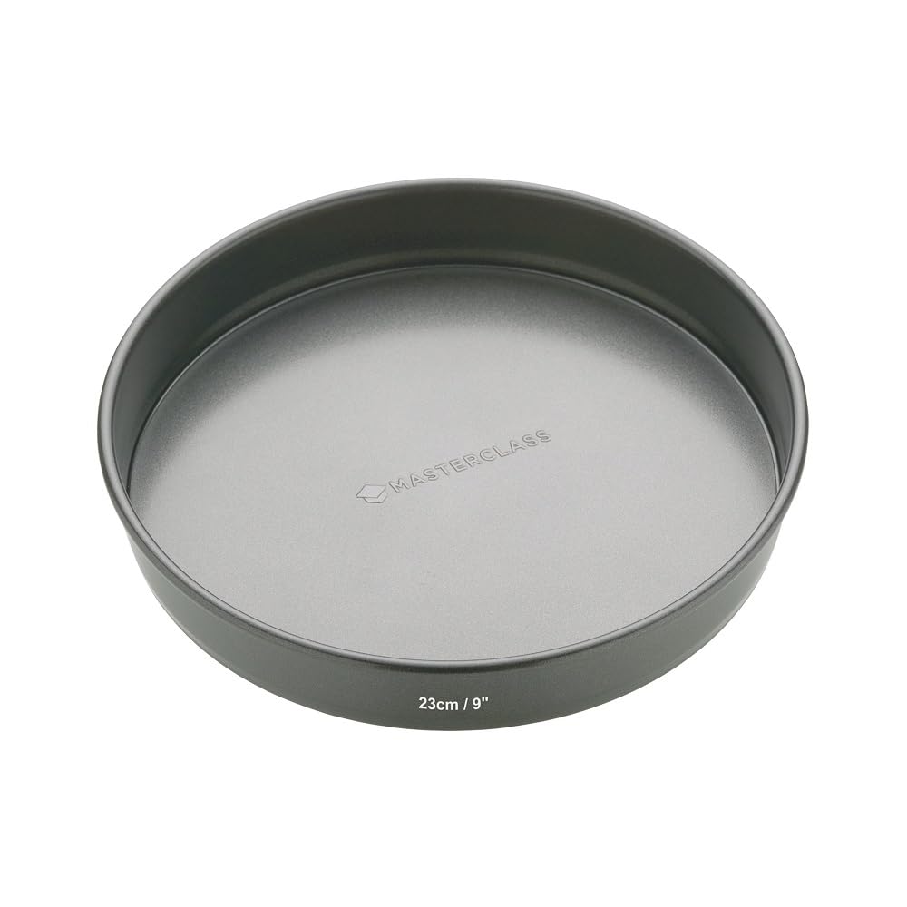 Master Class Black Masterclass Non-Stick Loose Base Round Sandwich Pan 230Mm